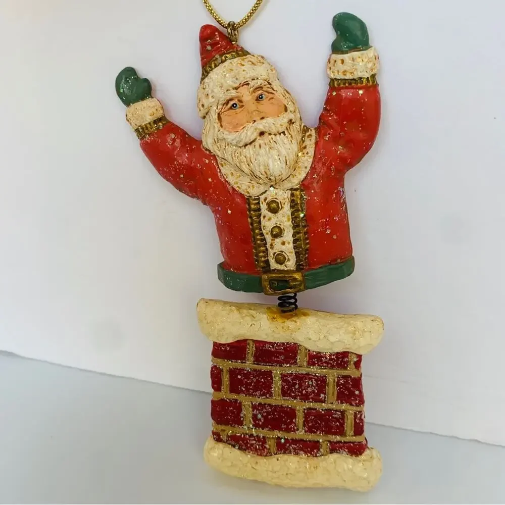 Vintage Kurt Adler Santa Ornament